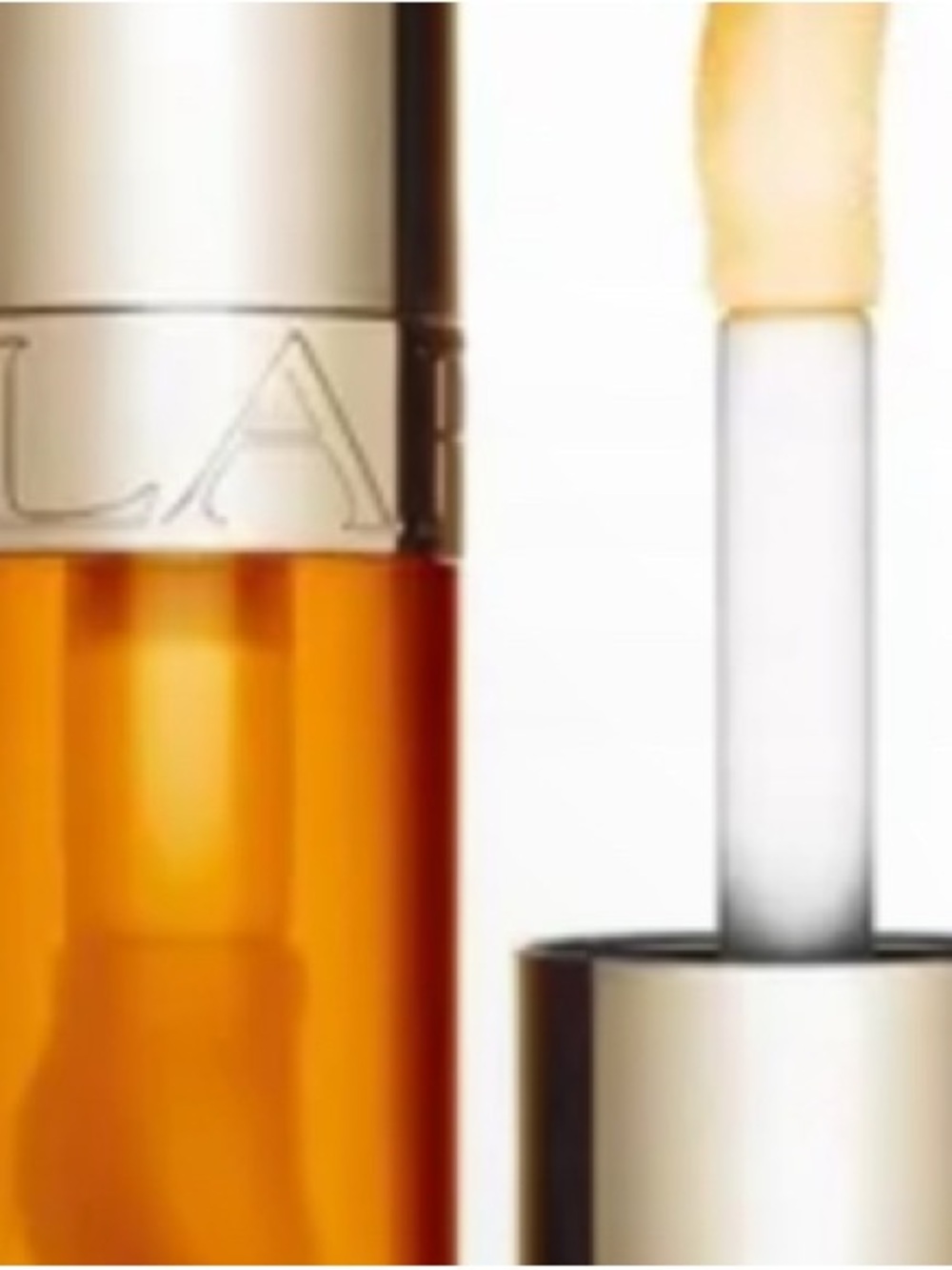 New Clarins Lip Comfort Oil 01 Honey 1.4ml
